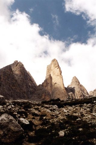Ausflug zu den Drei Zinnen 2002