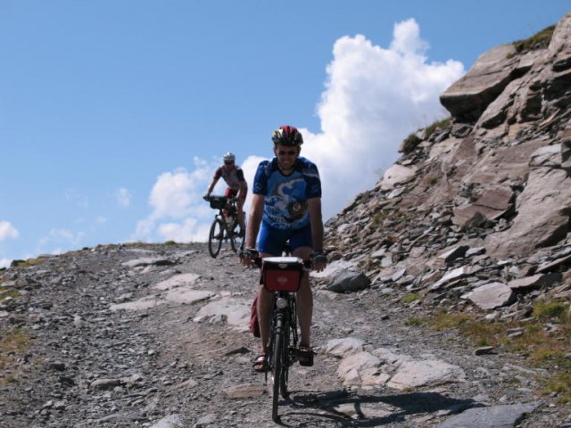 Ausflug zum Col de la Traversette 2007