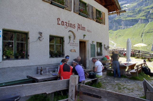 Ausflug zur Lazinser Alm 2011