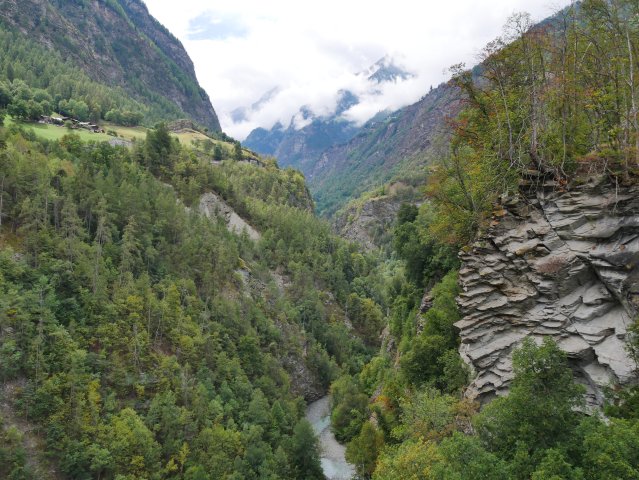 Von Sierre nach Täsch